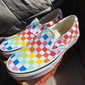 Brand new women’s size 6 slip on vans
